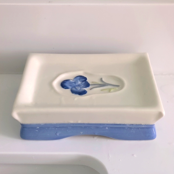 VTG Floral Soap Dish - Picture 2 of 4